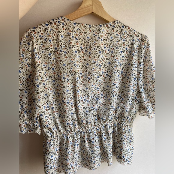 Madewell silk floral blouse - Picture 3 of 3